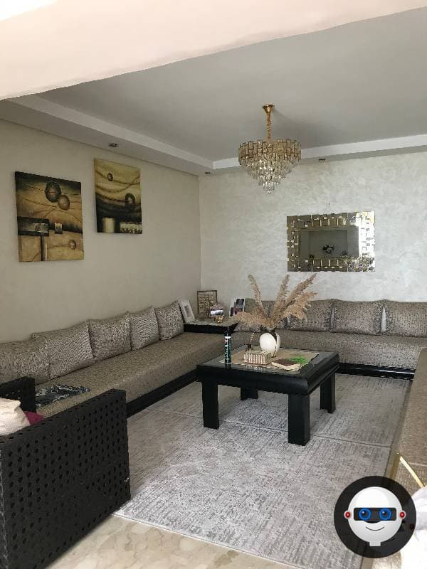 Appartement à vendre à Casablanca, Dar Bouazza — 🌴🏡 À VENDRE – Superbe Appartement Rez-de-Jardin aux Perles de Tamaris type mini-villa