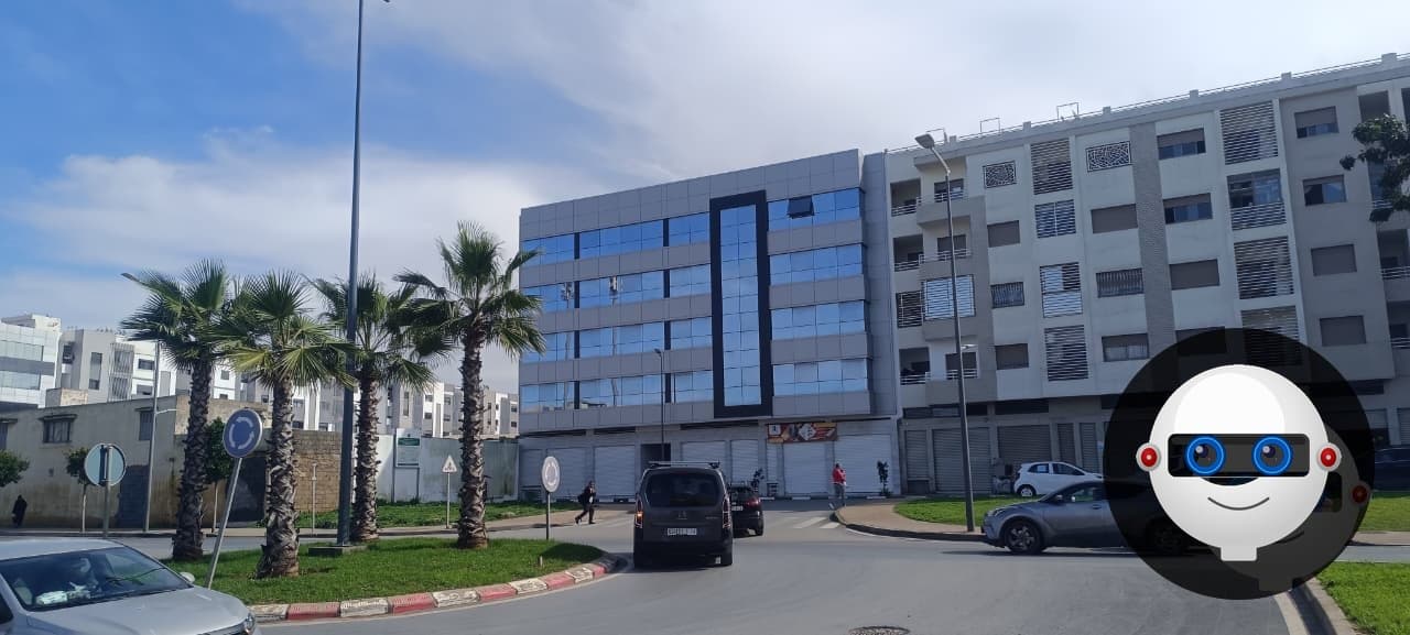 Bureau à louer à Témara, Fouarate — Plateau Bureau 59 m² – Résidence Achifaa, Témara